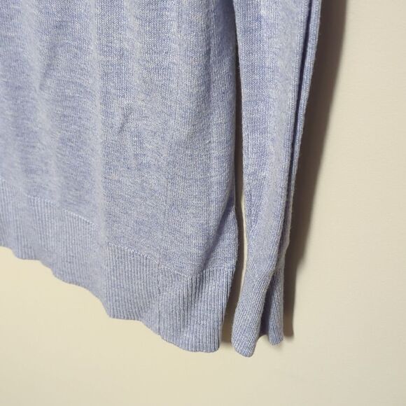 LOFT Blue Boatneck Sweater - Picture 3 of 6